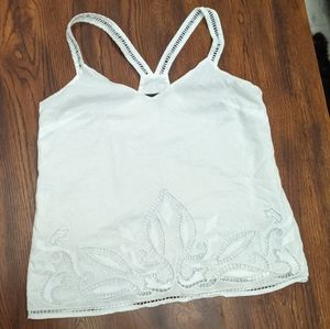 Banana Republic sz S white top
